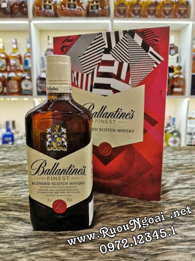 Rượu Ballantine's Finest Hộp Quà