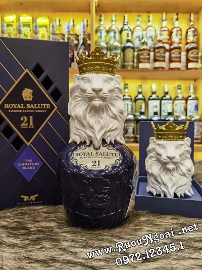 Rượu Chivas 21YO The Signature Blend Lion (Sư Tử)