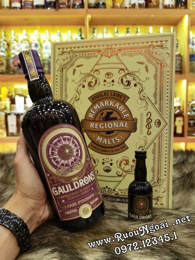 Rượu The Gauldrons Cask Strength Limited Edition Hộp Quà