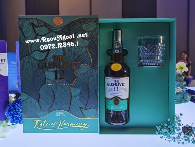 Rượu Glenlivet 12YO Hộp Quà 2021