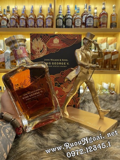 Rượu John Walker & Sons - King George V Hộp Quà Tết 2022