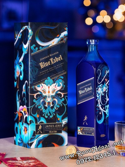 Rượu JW Blue Label James Jean Dragon