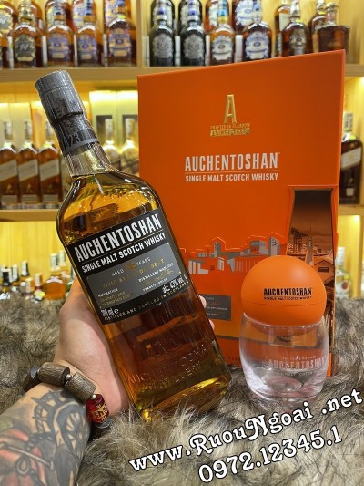 Rượu Auchentoshan 18 Năm - Hộp Quà Tết 2022